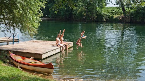 Camping Bela krajina - Porodični odmor uz Kupu, Podzemelj, Gradac, Slovenija - 39.904 RSD - 3x noćenje u mobilnoj kućici za 3 osobe, Neograničeno korištenje Kolpacabana fun parka