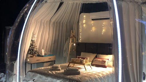 Cupola glamping dome Sarajevo , Sarajevo, Bosna i Hercegovina - 11.972 RSD - 1x noćenje u glamping kupoli za 2 osobe, Korištenje jacuzzija