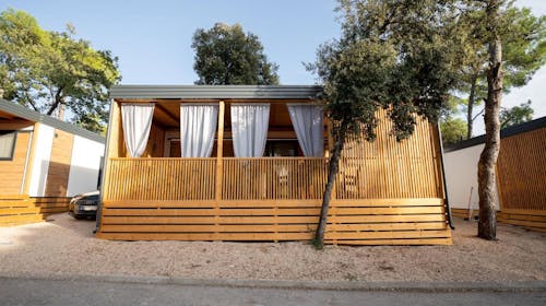 Kamp Soline - Mobilna kućica Lotus, Biograd na Moru, Dalmacija, Hrvatska - 46.843 RSD - 4x noćenje u mobilnoj kućici Lotus za 6 osoba, Završno čišćenje