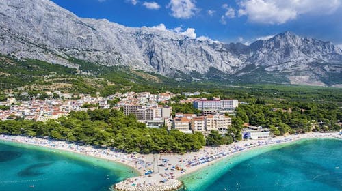 Hotel Horizont - Leto na makarskoj rivijeri, Baška Voda, Makarska rivijera, Dalmacija, Hrvatska - 66.887 RSD - 3x noćenje u Standard dvokrevetnoj sobi sa balkonom za 2 osobe, Polupansion (buffet doručak i večera)