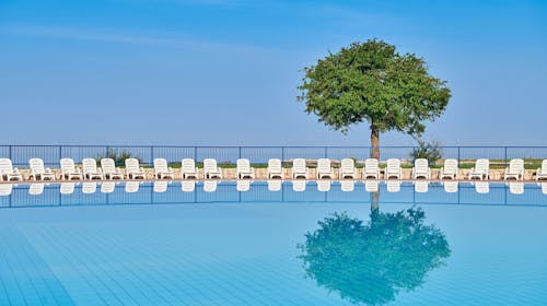 Apartmani Polynesia Plava Laguna - Leto u Istri, Umag, Istra, Hrvatska - 74.513 RSD - 5x noćenje u Studio Economy apartmanu 2+1 strana park za 3 osobe, Korištenje spoljašnjeg bazena za odrasle i bazena za decu