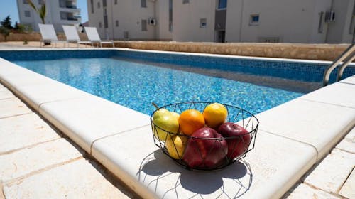 Meridian Pool Residences - Kraj leta na Pagu, Novalja, Pag, Dalmacija, Hrvatska - 34.753 RSD - 2x noćenje u dvosobnom apartmanu (4+2) za 6 osoba, Korištenje spoljašnjeg bazena